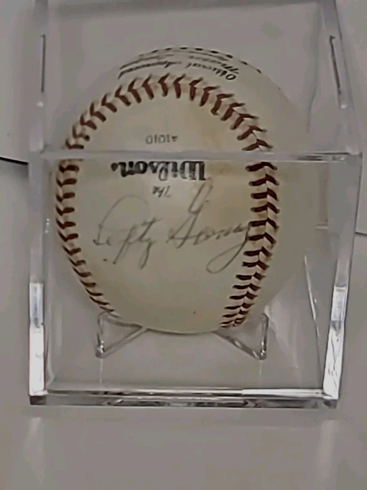 Lefty Gomez Single Signed 1970's Wilson Baseball PSA/DNA Authenticated Auto HOF - Image 3 of 4