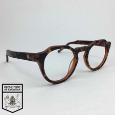 CHEAP MONDAYS eyeglass TORTOISE frame ROUND Authentic. MOD: 30268227