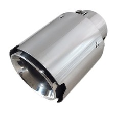 Auspuffblende Endrohr Edelstahl Endstück Für VW Golf 2 3 4 5 Caddy Amarok Bora