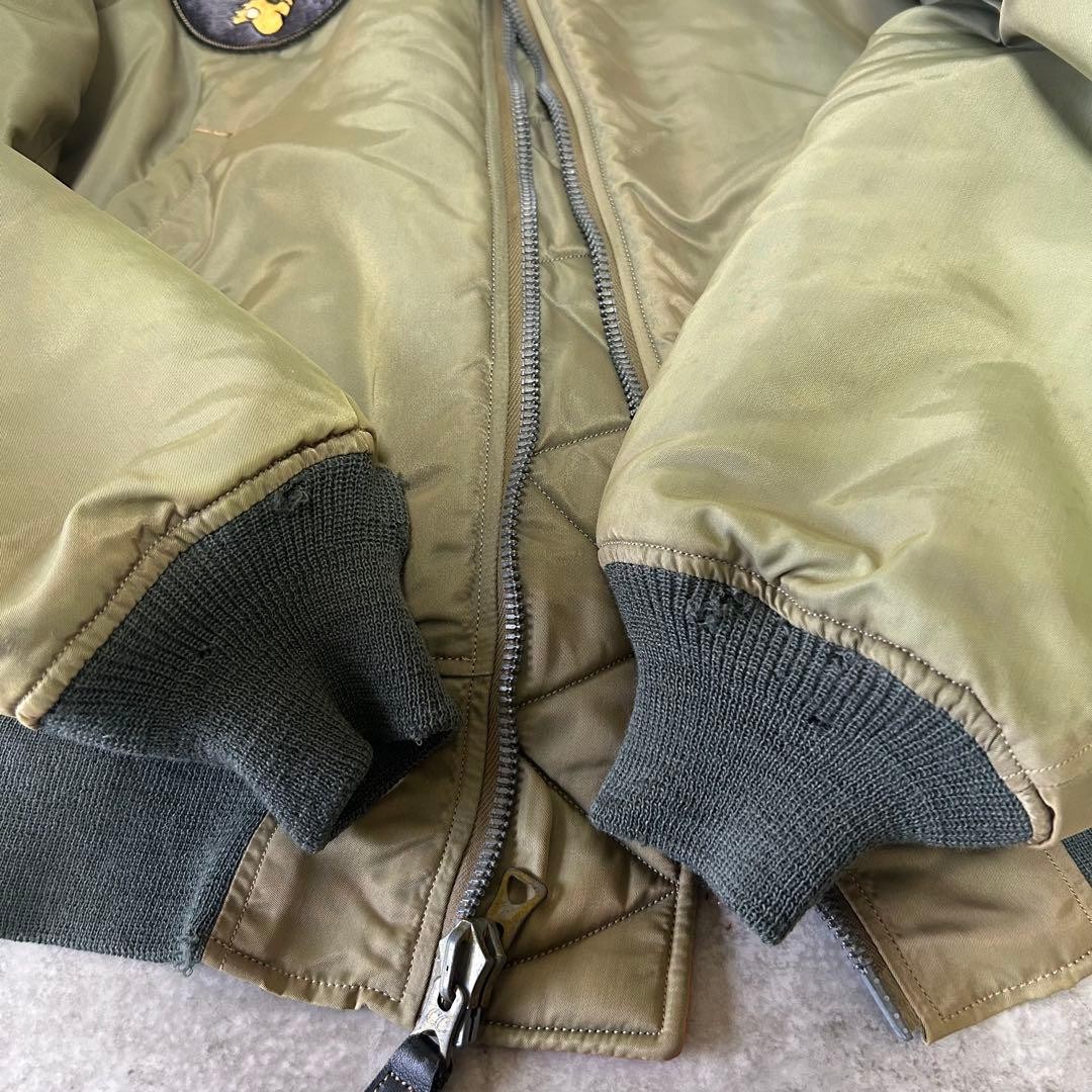 Used Buzz Rickson's Authentic Ma-1 Jacket Nylon O… - image 9