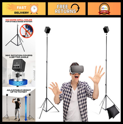 VR Tripod Stand for HTC Vive & Oculus Rift - Base Station Mount & Sensor Stands