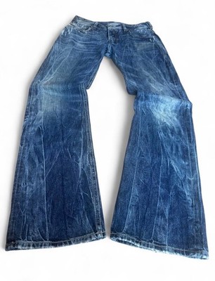 Diesel Zatiny Bootcut Jeans 31x34 Made in Italien Y2K Used Look  Retro