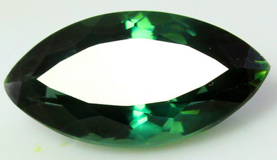 Natürlicher 7,80 ct zertifizierter kenianisch grüner Tsavorit 17 x 9 mm Marqu...