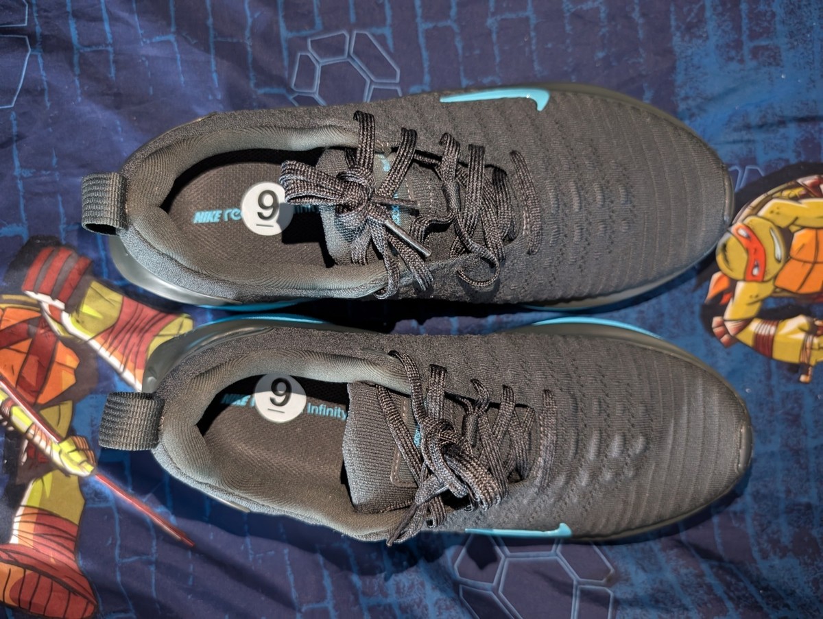 NEW Nike ReactX Infinity Run Anthracite Baltic Blue DR2665 008 Men Size 9.5 Size 9 Mens Nike ReactX Infinity Run 4 Anthracite Baltic  main image 4