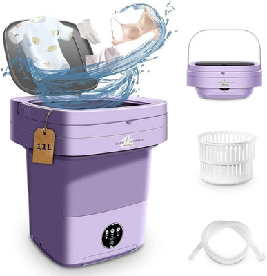 #ad Portable Mini Washing Machine Washer Foldable Washer and Spin Dryer Small Travel $26.99