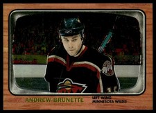 2002-03 Topps Heritage Chrome Parallel Andrew Brunette 642/667 Minnesota Wild