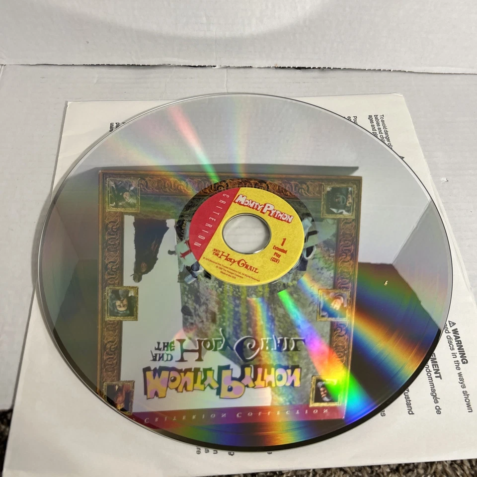 Monty Python and the Holy Grail, Criterion Collection Laserdisc 1992 First Print - Image 4 of 4