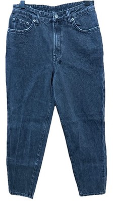 Ksubi Womens Cotton Dark Embroidered Straight Leg Jeans Black Size 27 X27 EUC