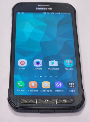Samsung Galaxy S5 Active, SM-G870A, 16GB, 4GLTE, AT&T, Android, Rugged, GSM