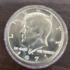 BU Roll Of 1971-D Kennedy Half Dollars