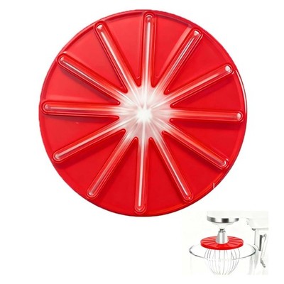 HAPPOW Anti-Spritzer Standmixer Schneebesen Schaber für KitchenAid 5 Quart