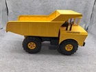 Tonka Vintage Pressed Steel Yellow & Black Dump Truck  Great Condition