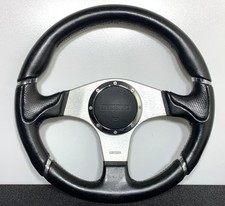 Volante MOMO Millenium M-51 348 mm in pelle nera raro JDM