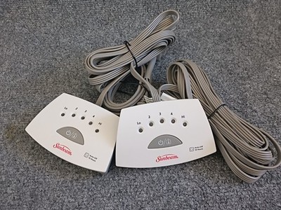 Sunbeam Holmes Dual Electric Heating Blanket Controllers Y85KQ A02-TC-05U2