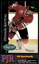 Stephane Matteau 1992-93 Parkhurst #268 Chicago Blackhawks