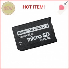 UCEC PSP Memory Stick Adapter, Micro SD/SDHC/SDXC to Memory Stick PRO Duo to Mag