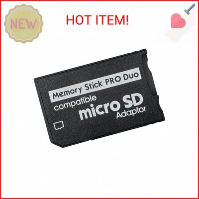 UCEC PSP Memory Stick Adapter, Micro SD/SDHC/SDXC to Memory Stick PRO Duo to Mag