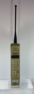 MOTOROLA BRICK DYNATAC /RARE/8200X/1987/ARIZONA/BEIGE/KAKAI/+ ADAPTER/TESTED/EUC