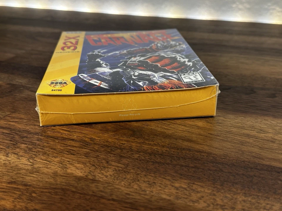 Cosmic Carnage (Sega Genesis 32X, 1994) Brand New Factory Sealed Nice! - Image 2 of 4