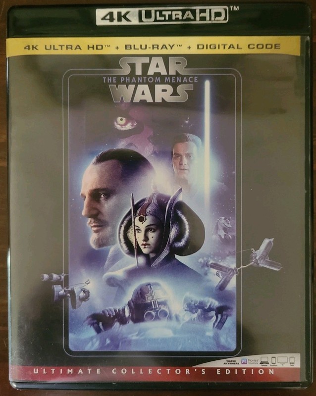 Star Wars: Episode I: The Phantom Menace Ultra HD 1999 4K UHD