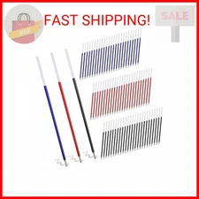 JANYUN 75 Pieces Ballpoint Pen Refills,Replaceable Ink Pen Refills for Epoxy Res