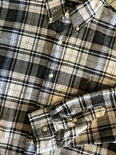 Ralph Lauren Men's Classic Fit Long Sleeve Plaid Button-Down Shirt Size Large