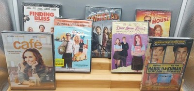 Lot of 7 DVDs Romcom Romantic Comedy Read Titles Harold&Kumar Brand New   C