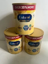 3 Big Cans  Enfamil NeuroPro 28.3oz Infant Formula Powder