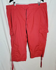 St. John's Bay Women's Rose Size 22W Cargo Capris — photo 1
