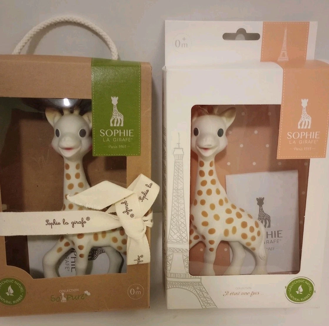 2 Sophie La Girafe Baby Teething Toys
Opens in a new window or tab