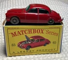 Matchbox/Lesney #65B JAGUAR LITRE SALOON, w/Type D Box, in Mint condition!