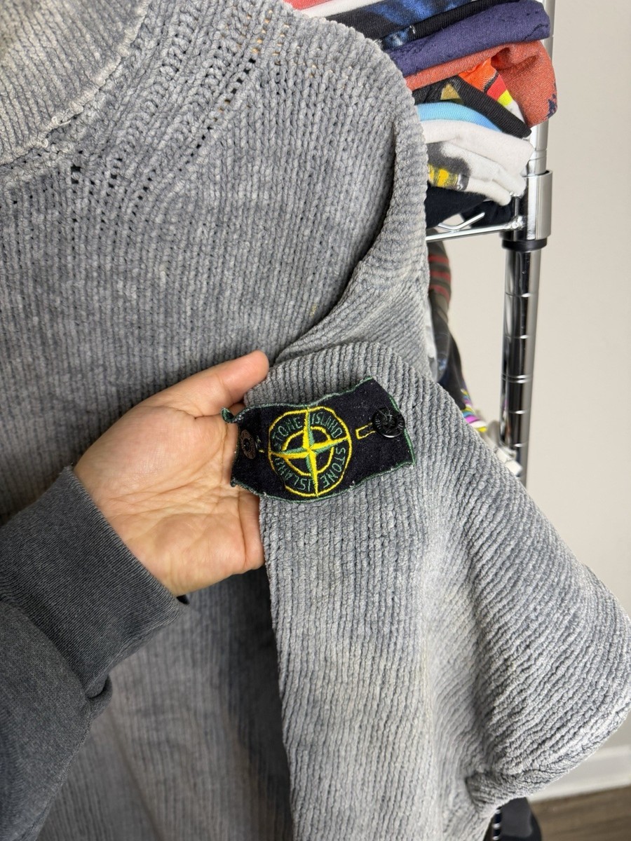 Vintage 90s Stone Island Sweater Massimo Osti Archive Made in