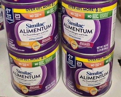 Similac Alimentum Formula 19.8 Oz Expire 2027 4 Cans