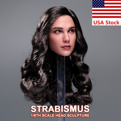 1/6 Female Wonder Woman Gal Gadot Head Sculpt For 12''PH TBL JO Figure Body