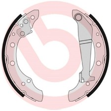 Bremsbackensatz hinten für Skoda Fabia 1 6Y5 | 24274903