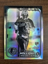 2024 Topps Chrome Update Series - Rookie Debut Jackson Holliday #USC89 Negative