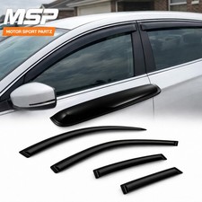 For Lincoln Mkz 2013-2020 Tape On Rain Guard Sun Shade Sunroof Window Vent Visor