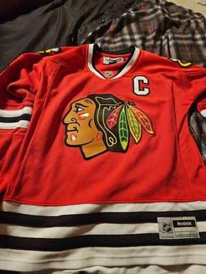Reebok Women's Premier NHL Jersey Chicago Blackhawks Jonathan Toews Red sz S