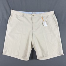 Peter Millar Golf Shorts Crown Sport Salem 40 x 9 Stone Polyester MSRP 120