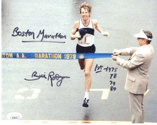 Bill Rodgers signed 8x10 Photo Boston Marathon Runner