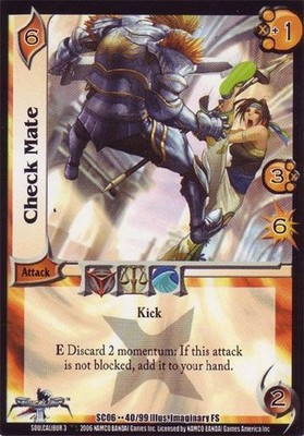 4X-Check Mate-SC06:  Flash of Blades-Universus