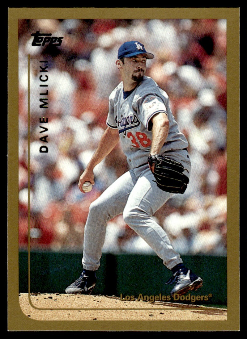 1999 Topps Dave Mlicki Los Angeles Dodgers #374 19834