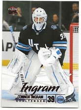 Connor Ingram 2024-25 Upper Deck Fleer Ultra Red Foil /94 Utah Mammoth