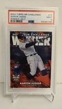 2024 Topps HR Challenge AARON JUDGE Winner July #17 PSA 9