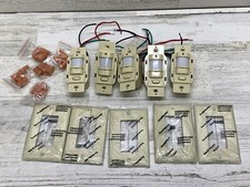 Lot of 5 - Hubbell WS1201 800/1000 W 120V Ivory Passive Infrared Sensor Nice