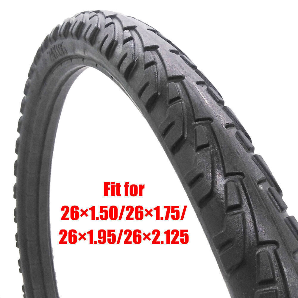 Solid Bike Tire 26 Inch Anti Stab MTB Road Bike Cycling Riding Tire  US