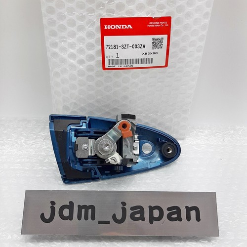 HONDA CR-Z Outer Handle Left Front Door Horizon Turquoise Pearl Genuine OEM New - Picture 3 of 12
