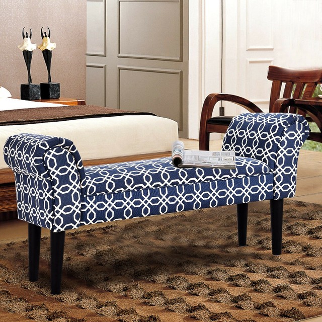 Banquette Seating Bench Entryway Dining Loveseat Cream Upholstered