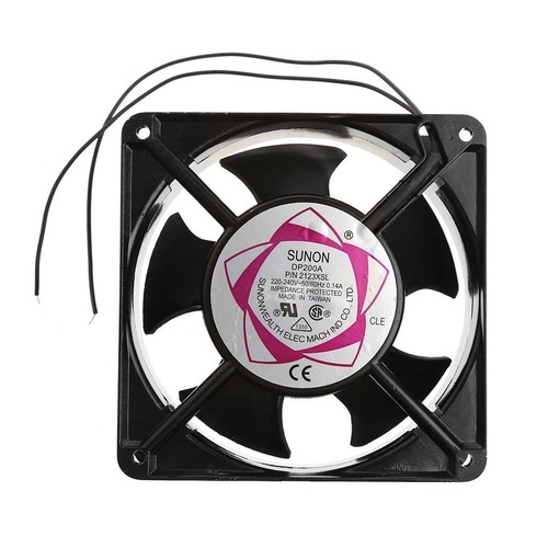 For SUNON DP200A-2123XSL Sleeve Bearing 2 pin AC 220V 240V Case Cooling fan - Picture 2 of 5