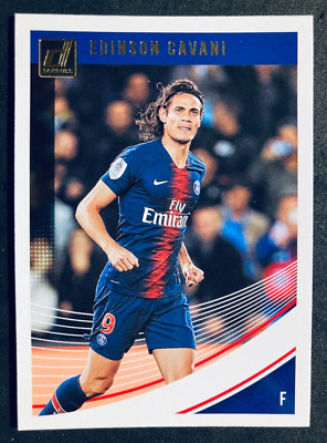 2018-19 Panini Donruss Soccer # 52 Edinson Cavani Paris St-Germain